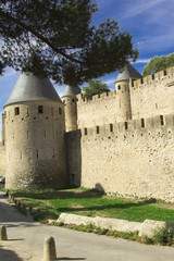 Fototapeta na wymiar France. Carcassonne.