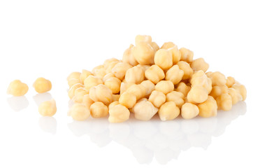 Pile of chickpeas