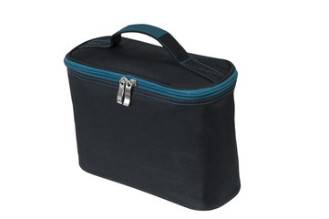 Black  bag. Isolated on white.