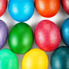 Easter eggs background