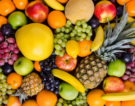 still life multifruit