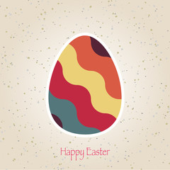 easter eggs retro pattern