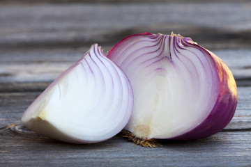 Big Red Onion Close up