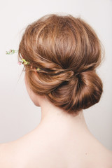 Naklejka premium Romantic bun