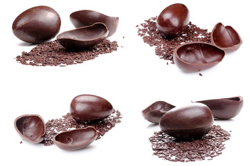 Uova al cioccolato fondente