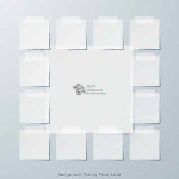 Vector Background Tracing Paper