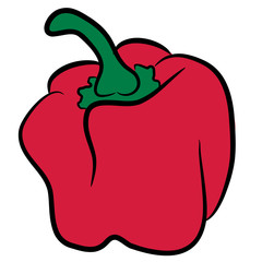 Gemüse Paprika bio Garten