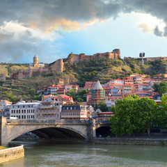 Naklejka premium Tbilisi Old Town