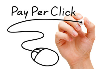 Pay Per Click Mouse Concept