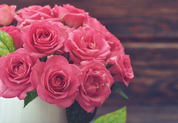 Pink roses