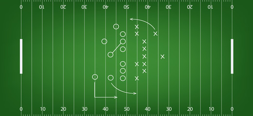 american football field background