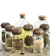 Spices Cooking Oil And Vinegar