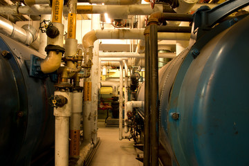 Boilers in power plant