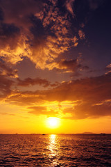Sea Sunset and Cloudscape