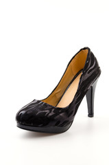 Women shoes isolated white background