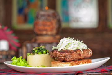 Gourmet steak meat