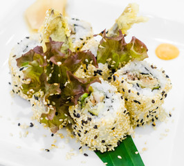 Sesame sushi