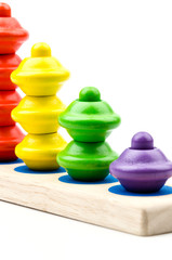 Toy isolated white background