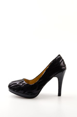 Women shoes isolated white background