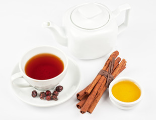 berries  tea