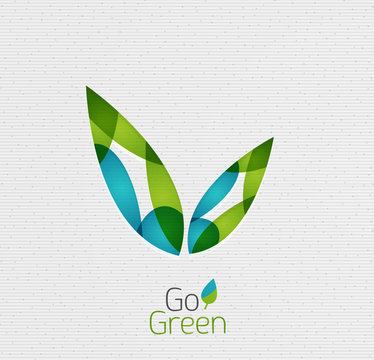 Green Leaf Nature Concept