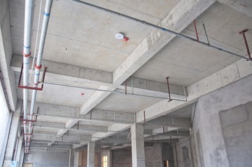 indoor construction site