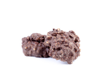 Handmade chocolate candy.
