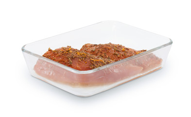 Raw turkey