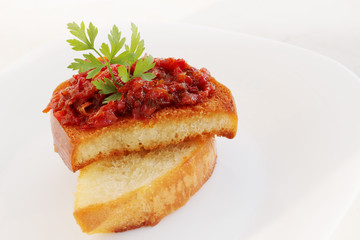 Chutney of  peppers