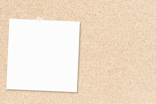 Cork Board and Memo Paper