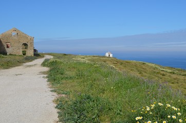 Ruine und Kapelle am Cabo Espichel Portugal