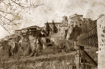 cuenca view old photo