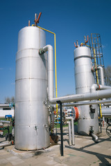 Oil and gas processing plant
