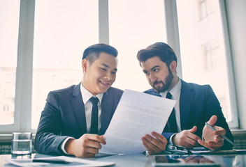 Discussion of contract