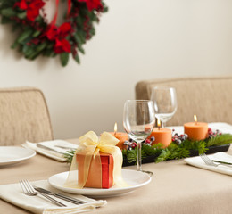 Christmas Dinner table