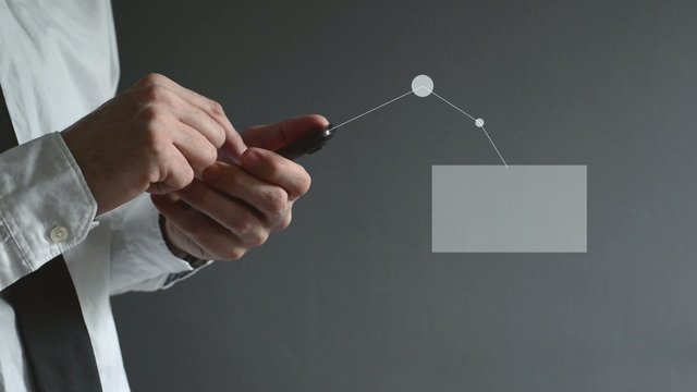 Programmer using smartphone for code encryption.