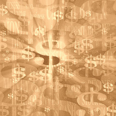 Fototapeta premium dollar symbol background