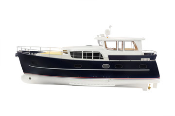 the image of a motor boat