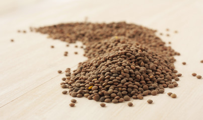fresh lentils