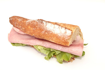 sandwich au jambon