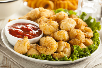Organic Breaded Popcorn Shrimp