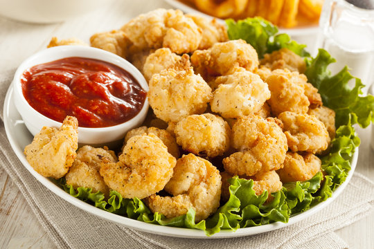 Organic Breaded Popcorn Shrimp