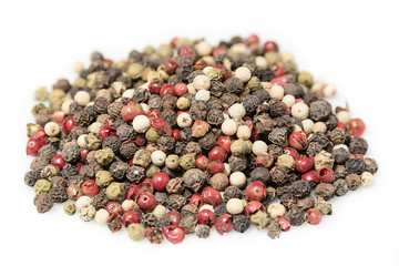Colored peppers mix