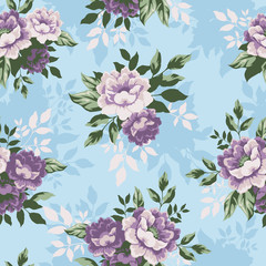 floral seamless pattern - 63111527