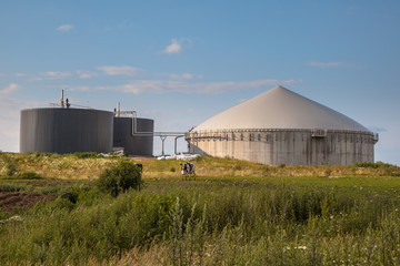 Biogas plant in Germany