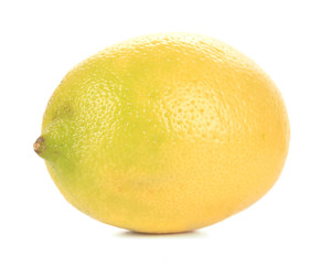 Fresh lemon close up.