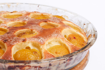 Homemade fruit pie