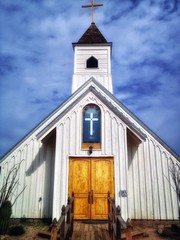 Old Church Goldfield Ghost Town, Arizona, USA