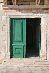 Fototapeta na wymiar Old door in Hvar, Croatia