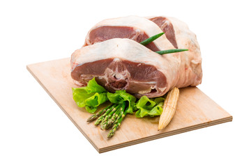 Raw lamb
